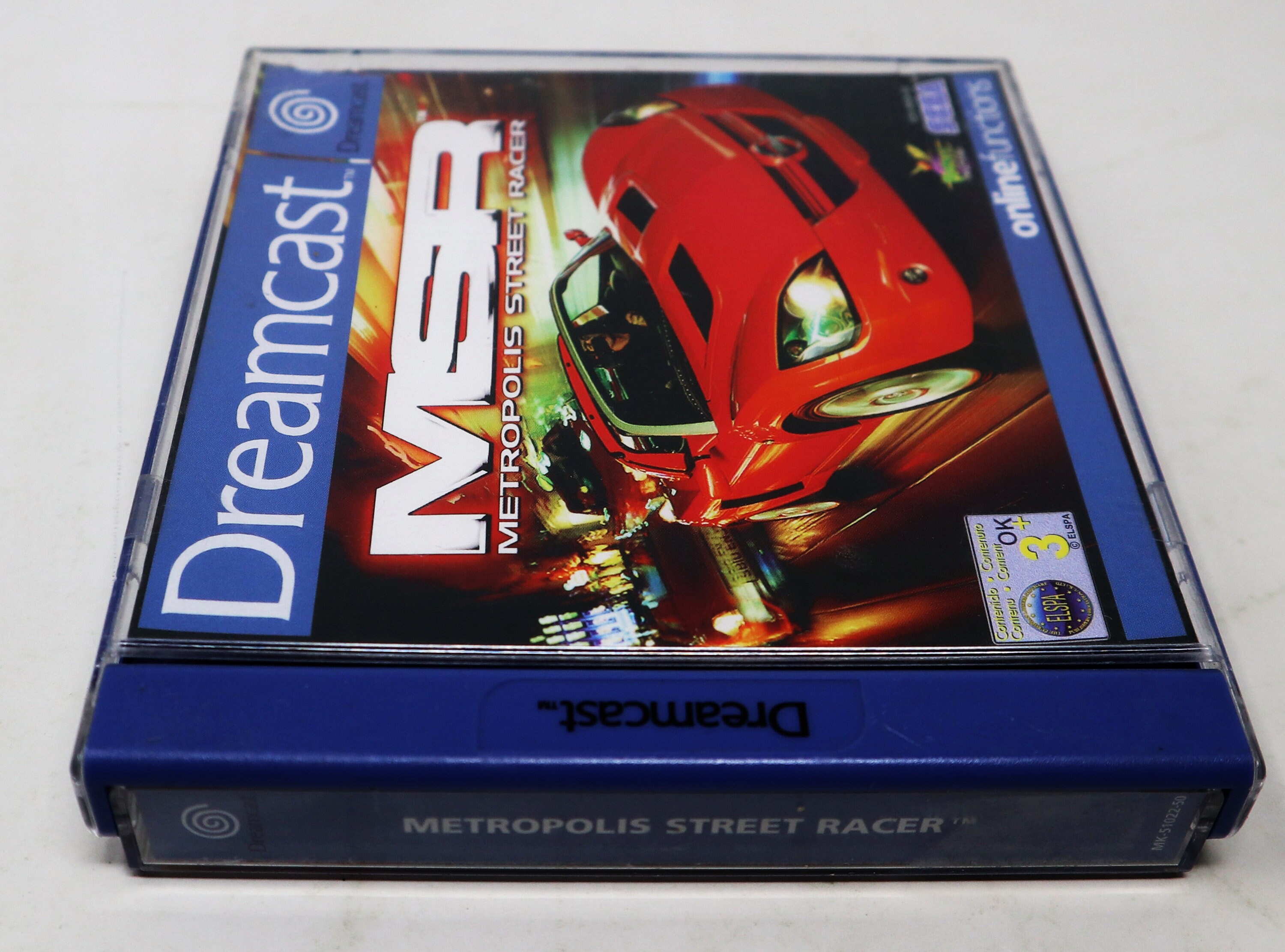 Vintage 2000 Sega Dreamcast MSR Metropolis Street Racer Game PAL