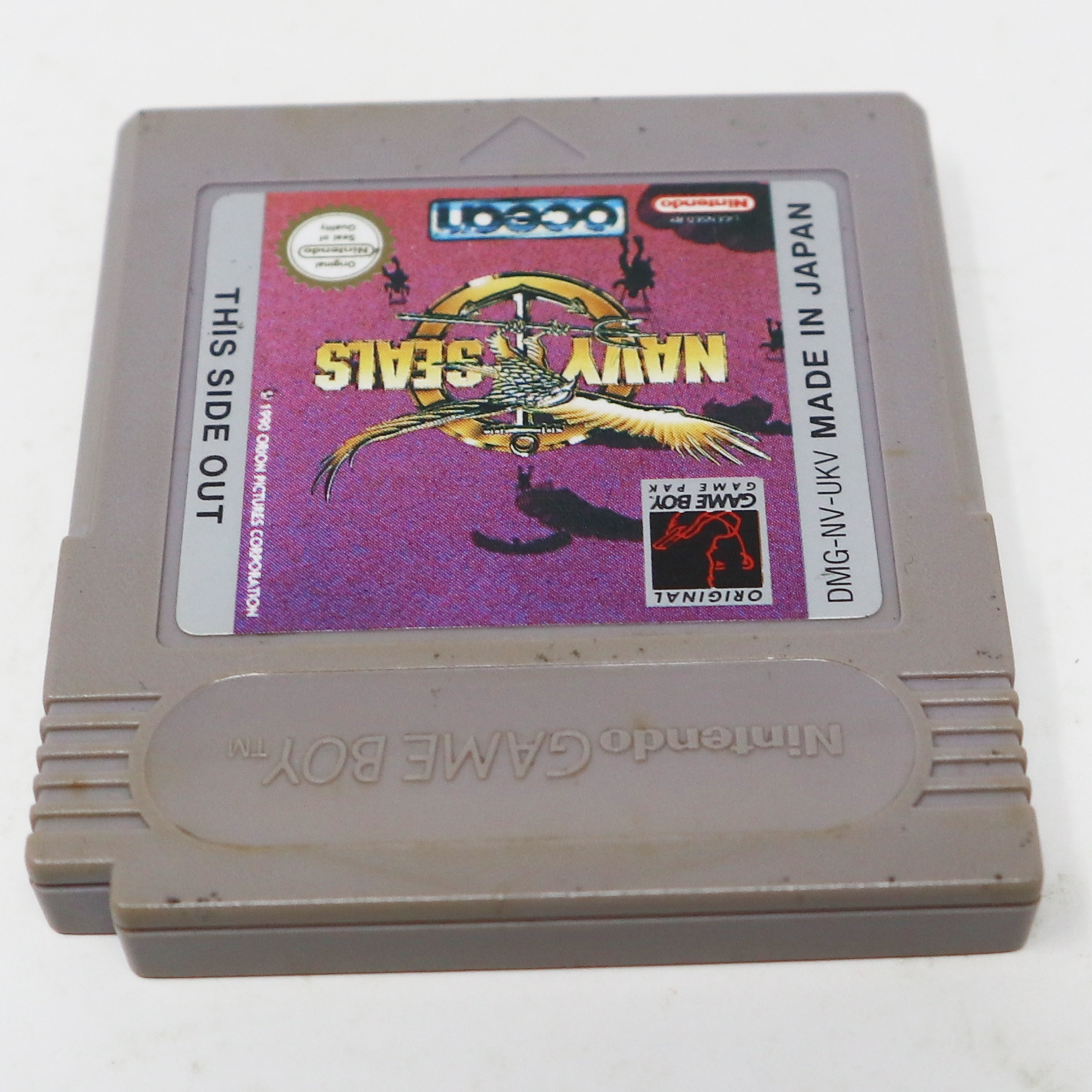 Vintage 1990s Game Boy Compact Video Game System Navy Seals Cartridge ...