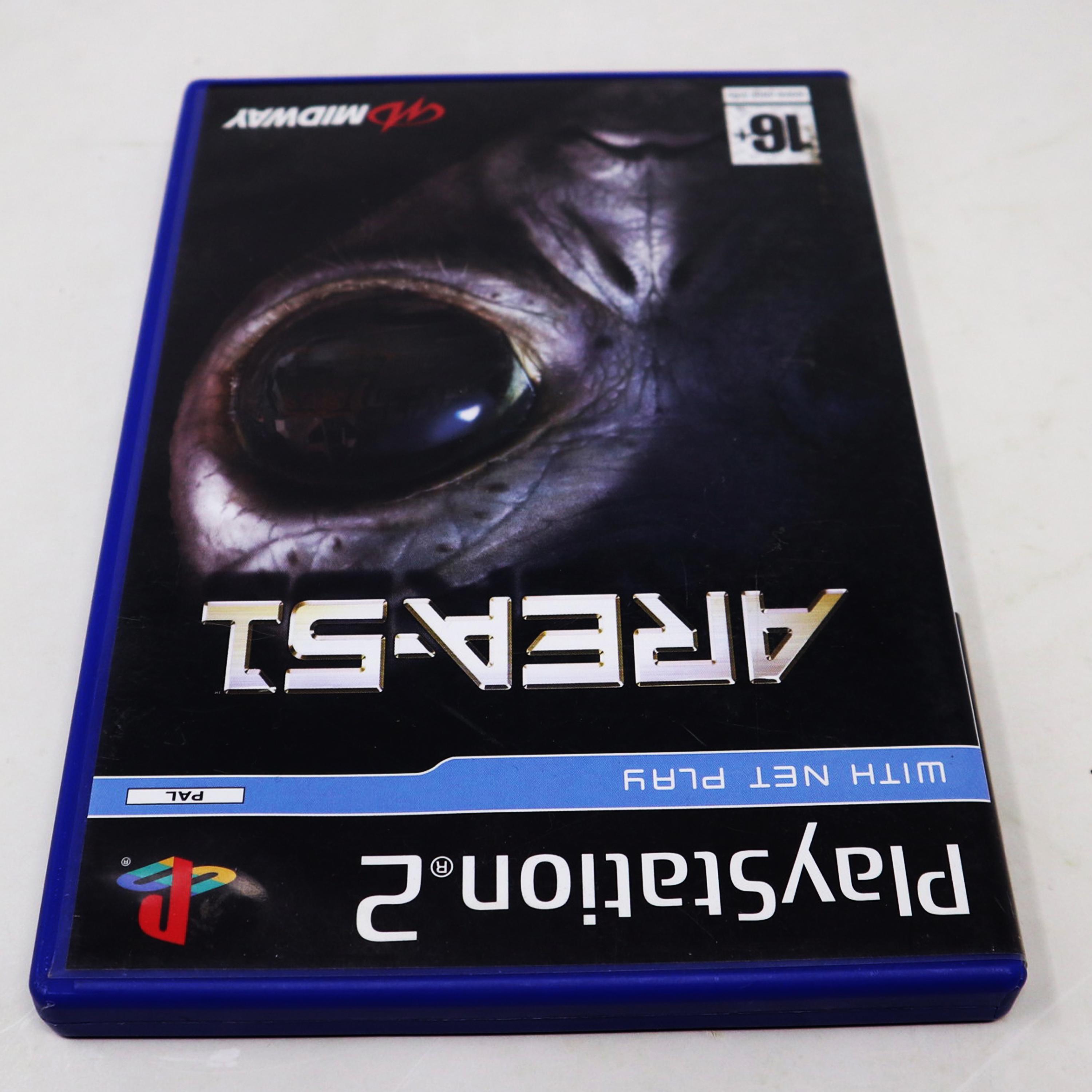 Vintage 2006 Sony Playstation 2 PS2 Area 51 Video Game PAL 1-2