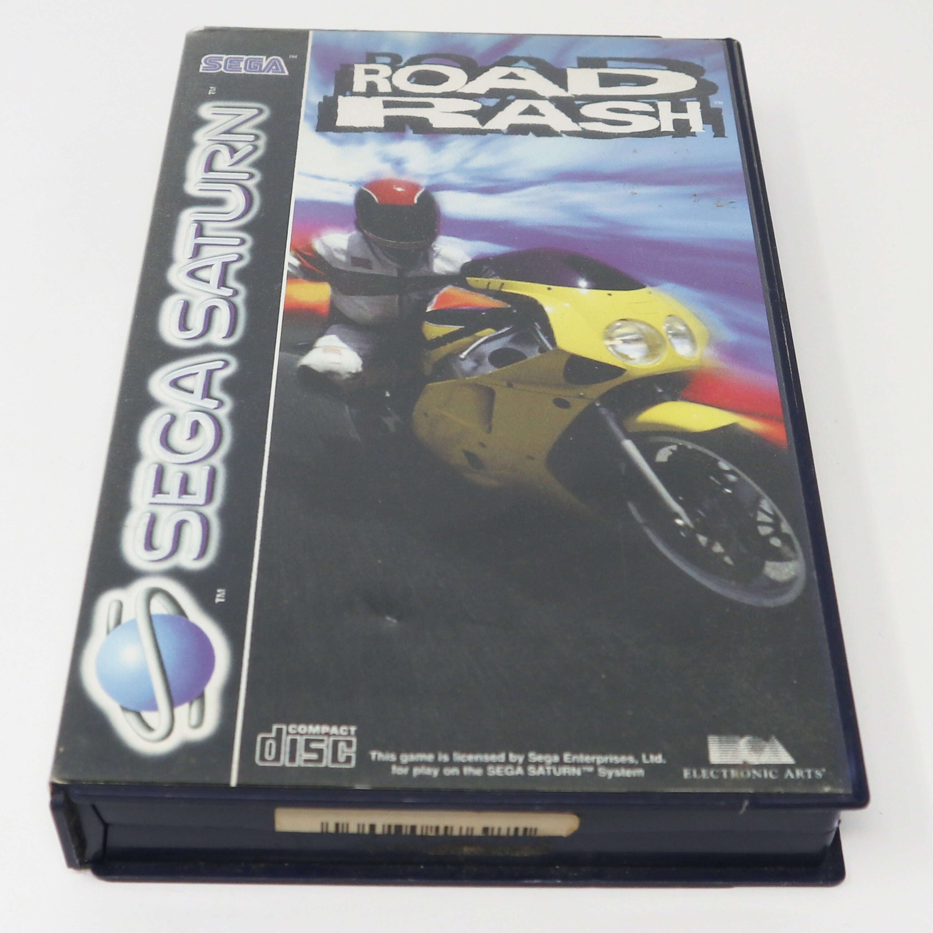 Jeu Road Rash Pour Sega Saturn – Version PAL Complète, état Correct