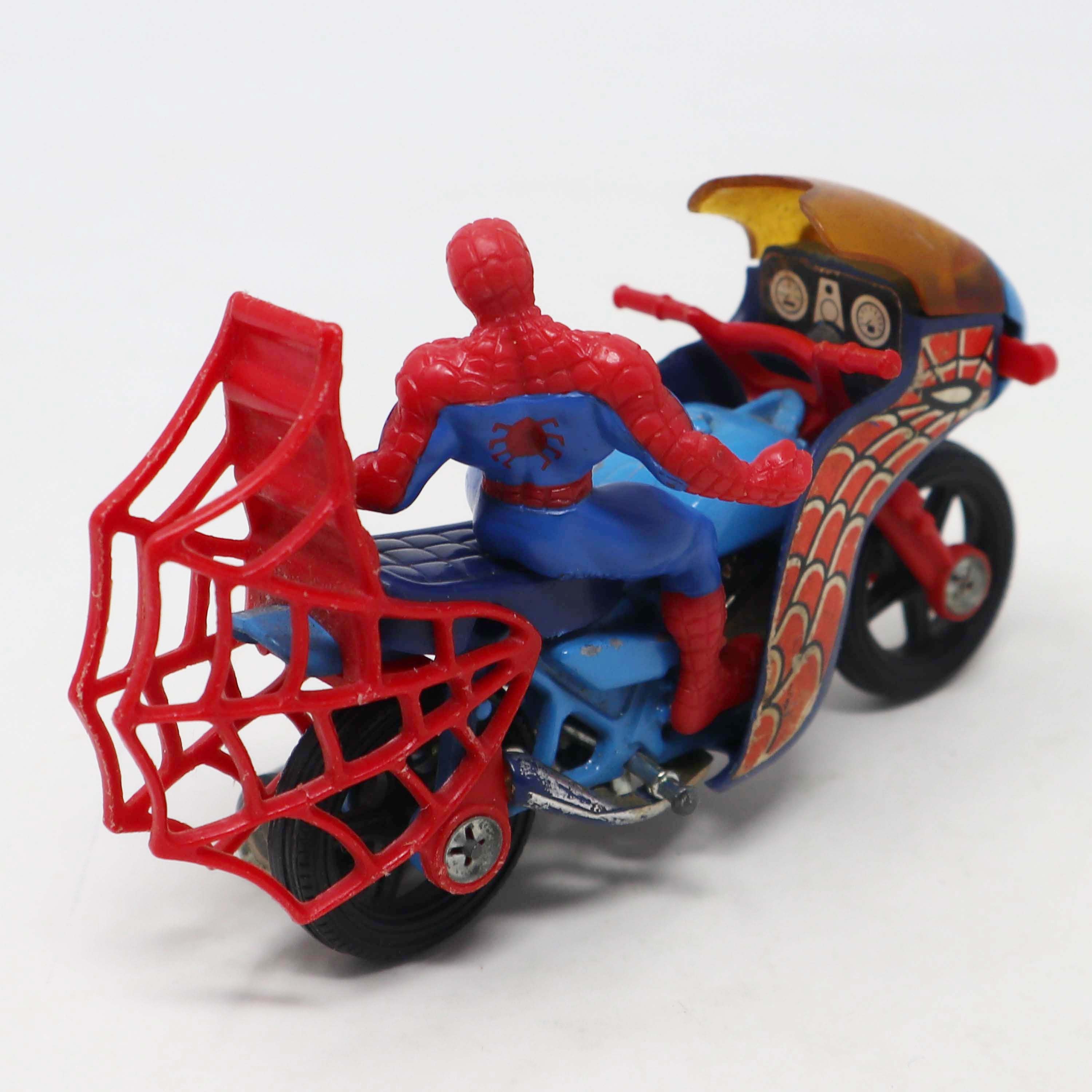 Vintage 1984 80s Corgi 266 Spider-man Spiderbike Spideybike