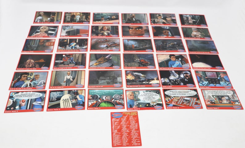 Buy Vintage 2001 Carlton / Cards Inc. Thunderbirds Premium Trading ...