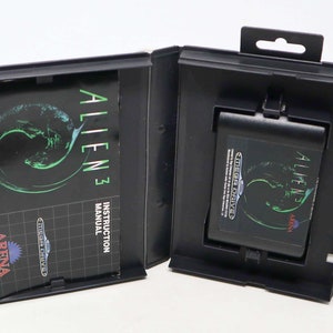 Vintage 1992 90s Sega Mega Drive Megadrive Alien 3 16-bit Cartridge ...