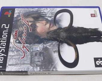 Vintage 2004 Sony Playstation 2 PS2 Syberia II 2 Video Game PAL 1