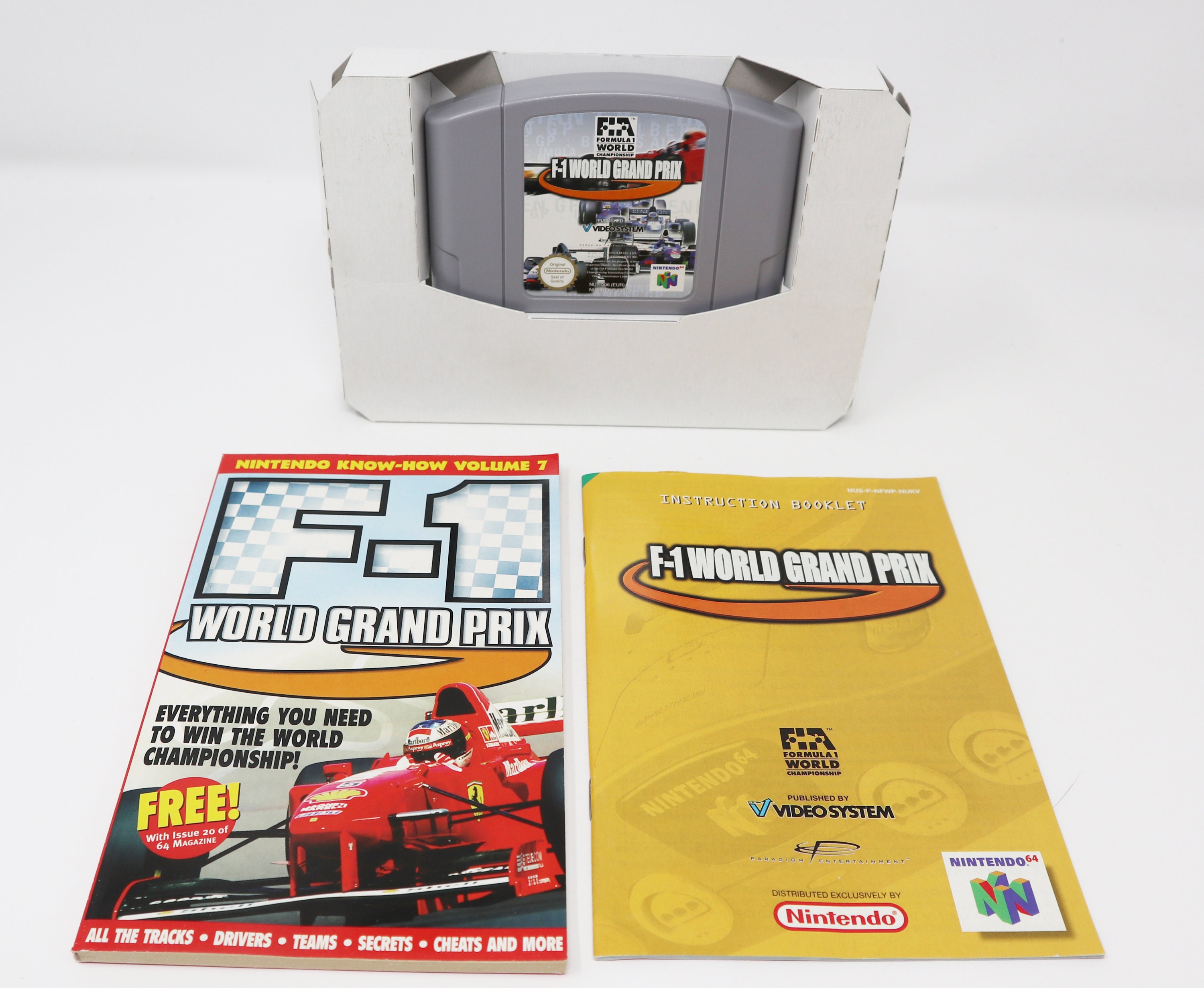 F-1 World Grand Prix OVP Nintendo 64 N64 (Gebraucht) in St. Gallen für