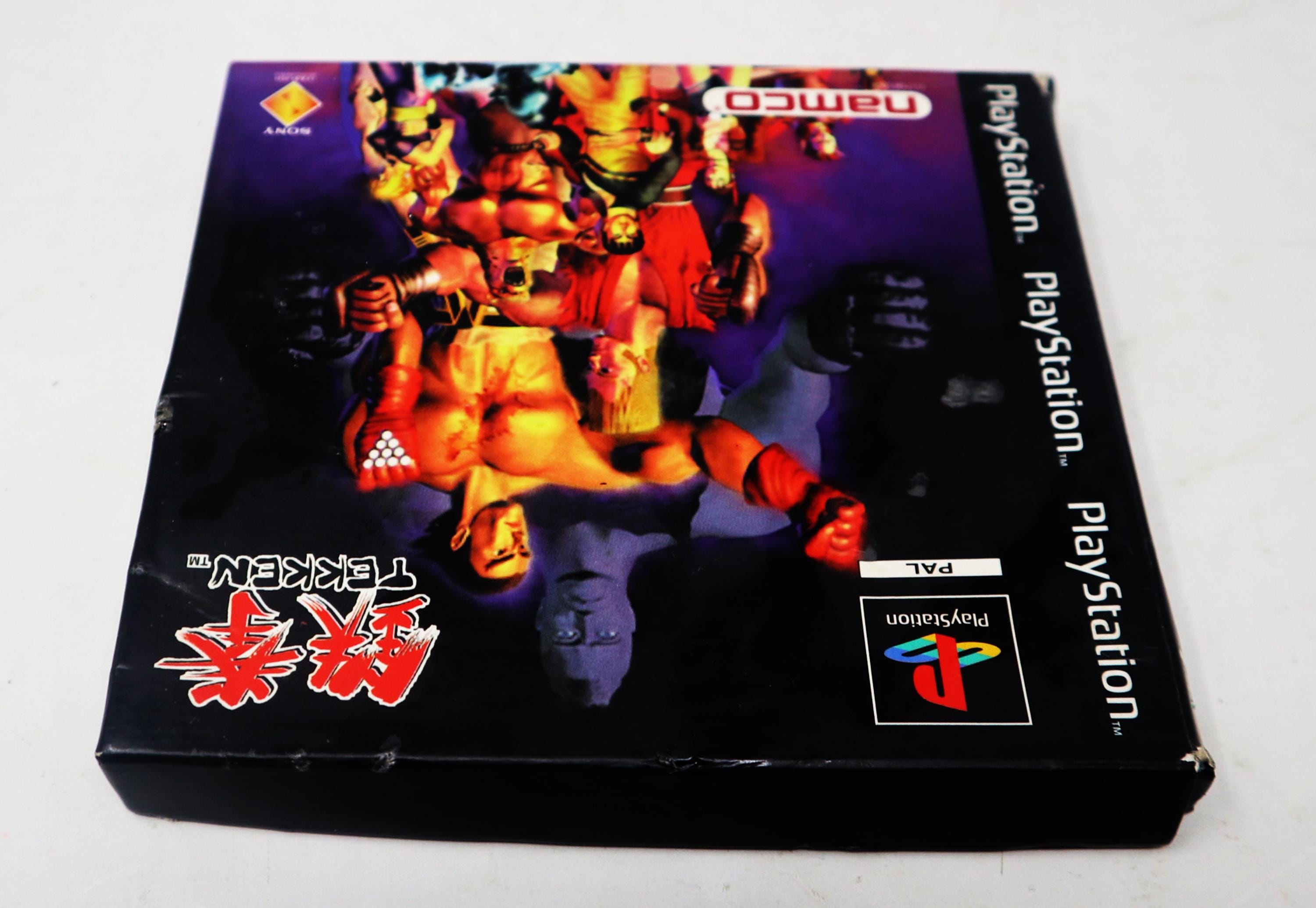 Vintage 1995 90s Playstation 1 PS1 Namco Tekken 1 Fighting Game