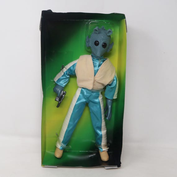 Vintage 1997 90s Hasbro Kenner Star Wars Collector Series Greedo