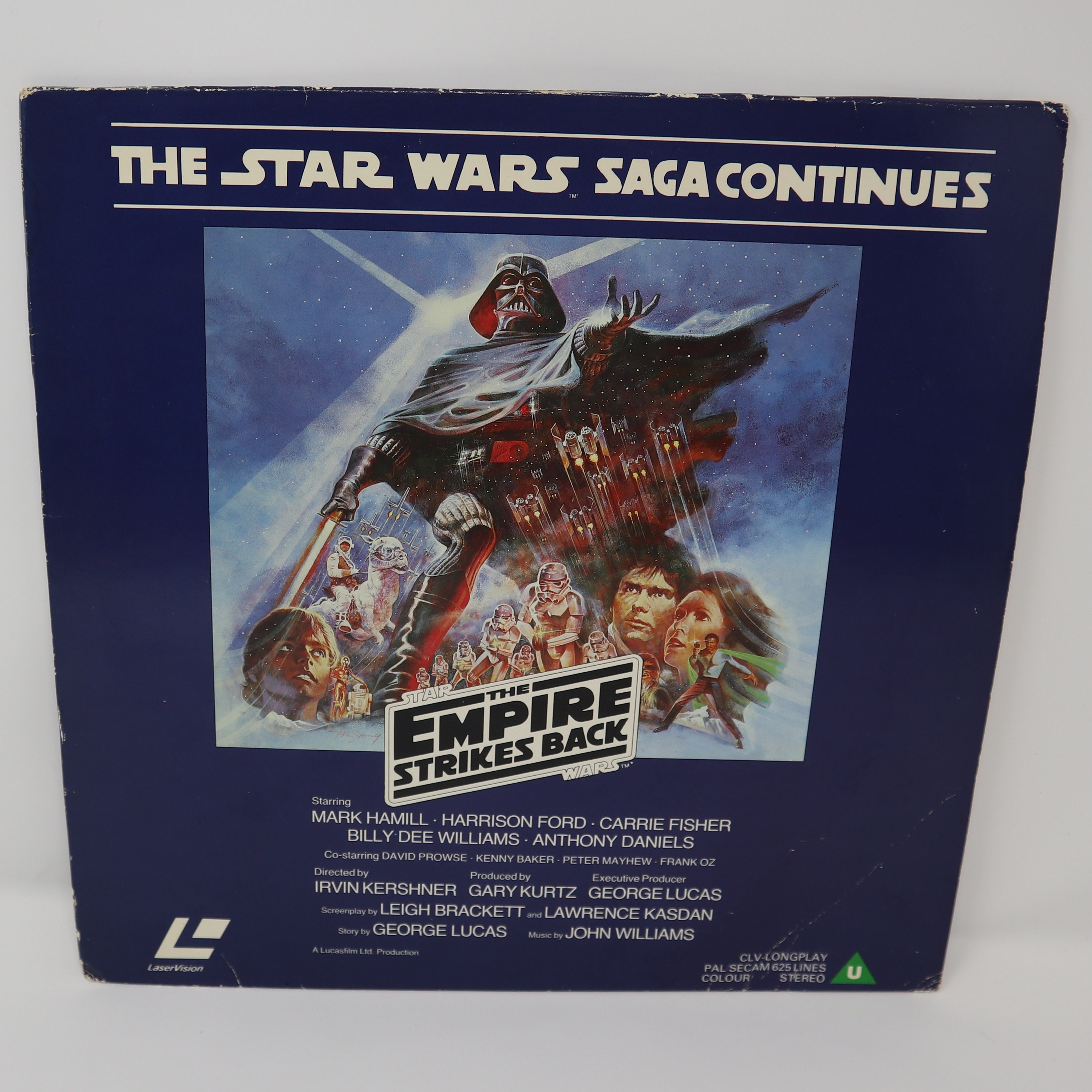 Vintage 1985 80s CBS Fox Video / Lucasfilm Star Wars the Empire