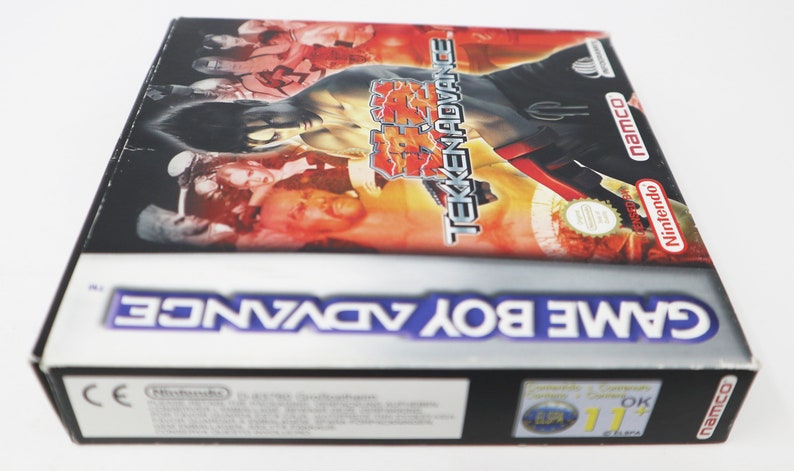 Vintage 2001 Nintendo Game Boy Advance Tekken Advance Cartridge Video Game Boxed Pal image 4