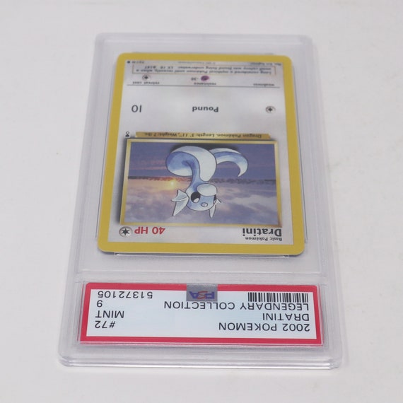 Vintage 2002 Nintendo Pokemon Legendary Collection Dratini #72