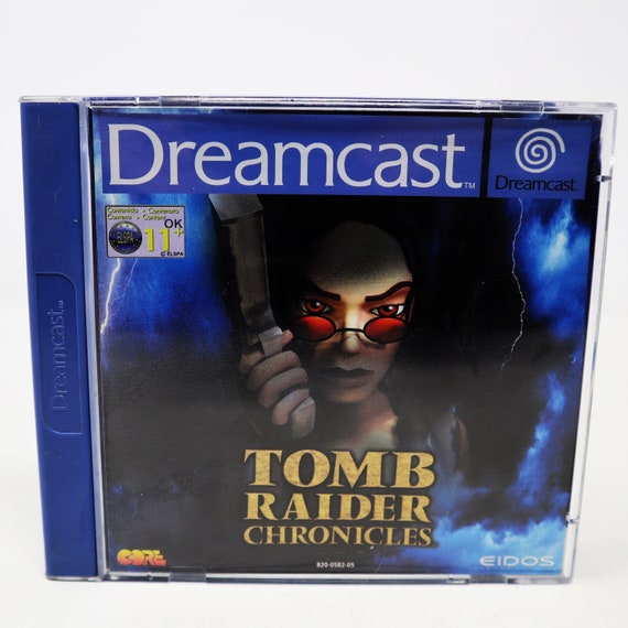 Vintage 2000 Sega Dreamcast Tomb Raider Chronicles Video