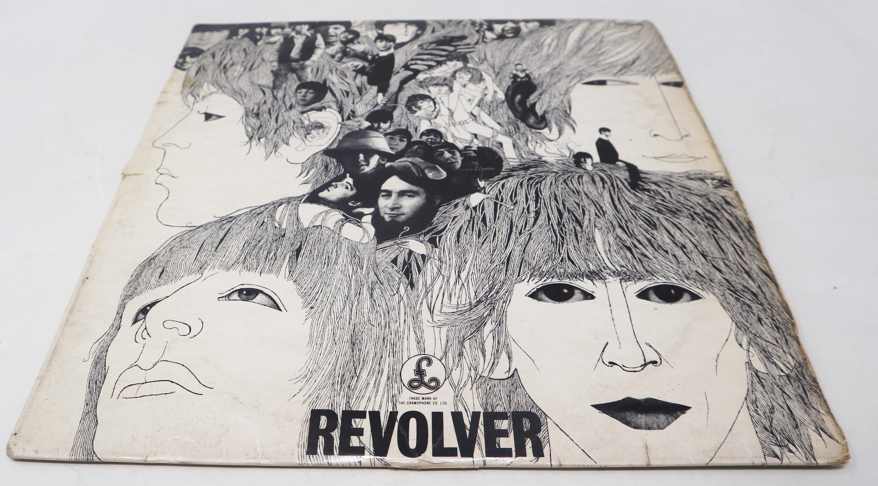 Vintage 1966 60s Parlophone Records the Beatles - Revolver Mono 12