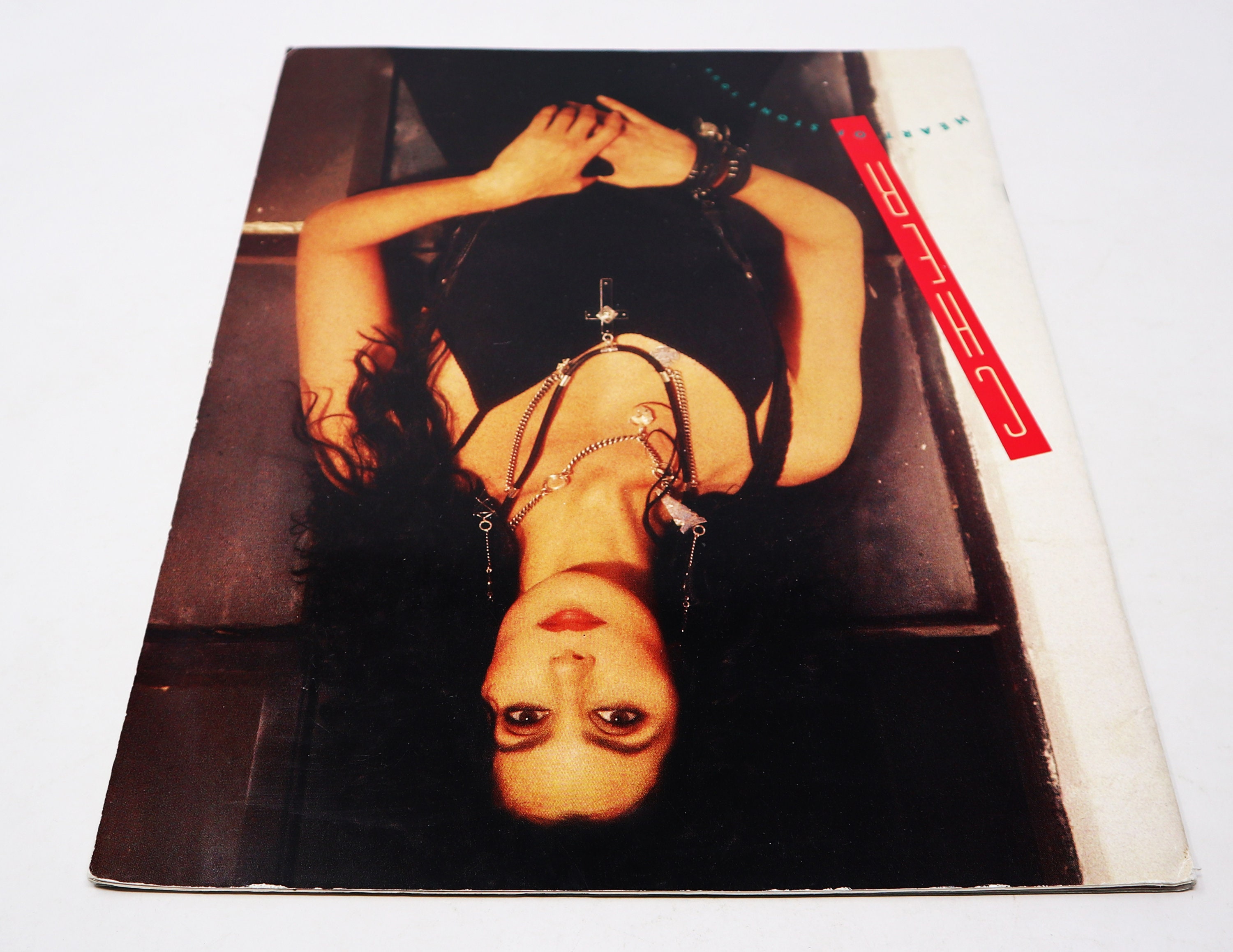 Vintage 1989 80s Cher Heart of Stone Tour Concert Souvenir