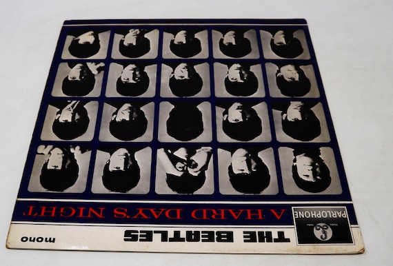 Vintage 1964 60s EMI Parlophone Records the Beatles - A Hard Day's