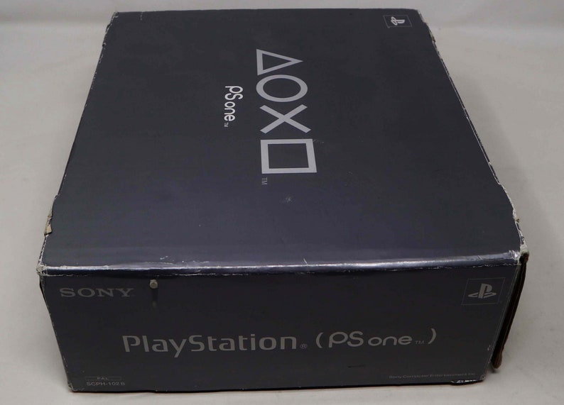 Vintage 2000 Sony Playstation PS One 1 Pal Console Boxed SCPH-102 ...