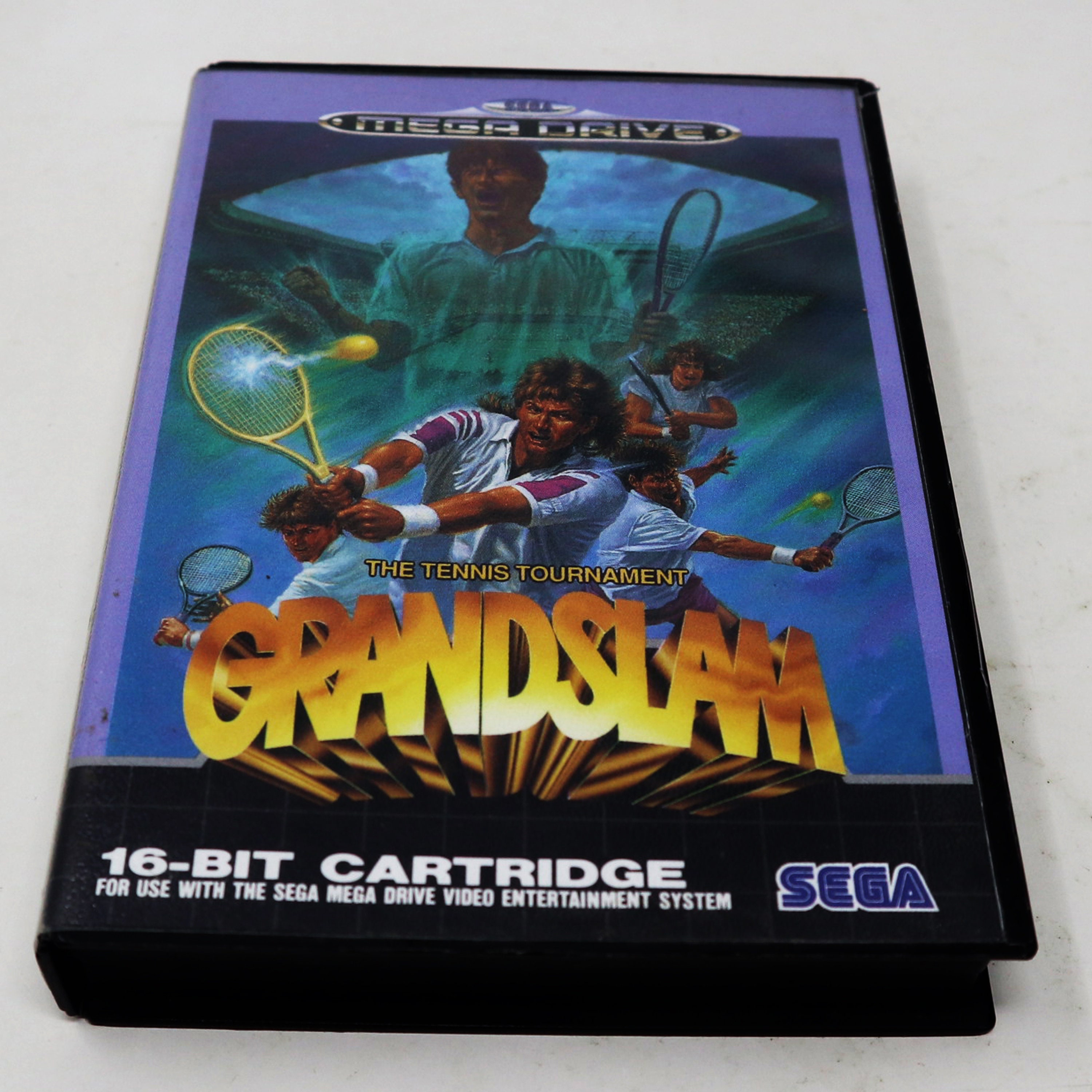 Jeu Vidéo GRANDSLAM Tennis Tournament - SEGA Megadrive - État Correct, Fonctionnel