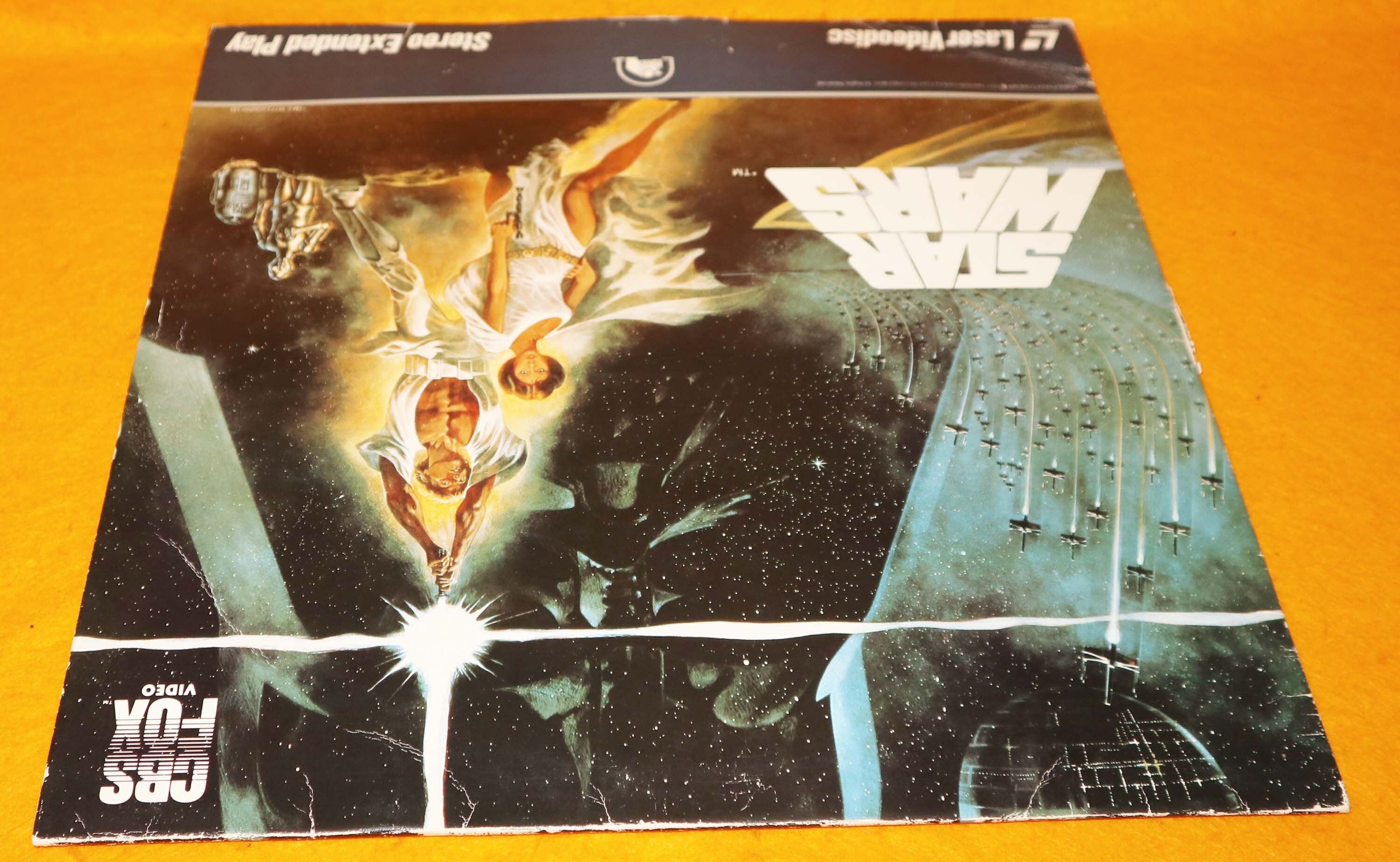 ファッション通販 安い Vintage 1983 CBS Fox Video Star Wars Laser Disc Laserdisc LD ミュージック