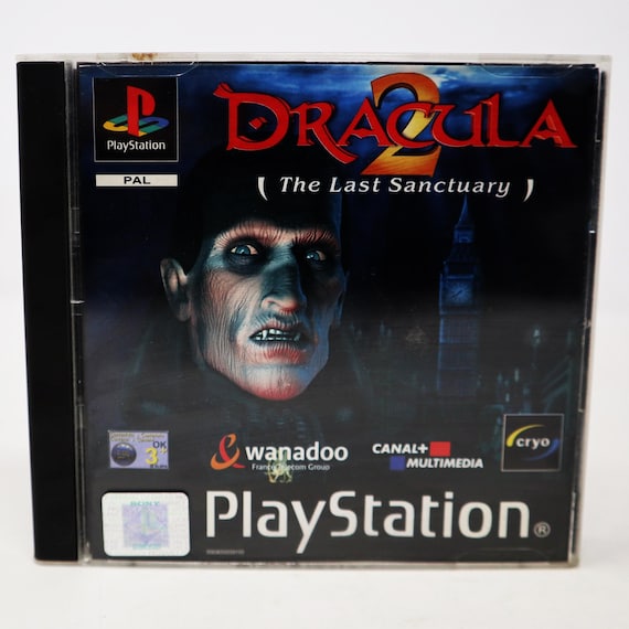 Vintage 2000 Playstation 1 PS1 Dracula 2 the Last Sanctuary Video