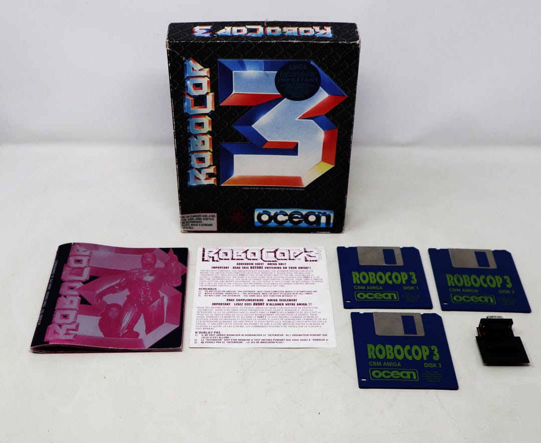 Vintage 1991 90s Commodore Amiga CBM A500, A1000, A1500, A2000, A3000 ...