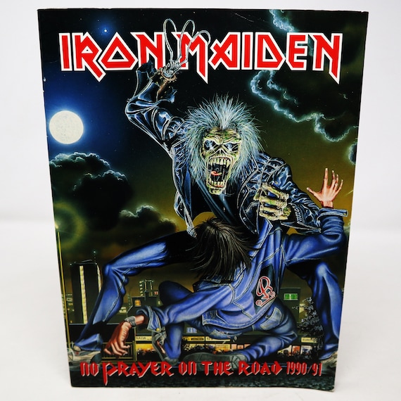Vintage Iron Maiden No Prayer on the Road 1990/91 Tour Concert