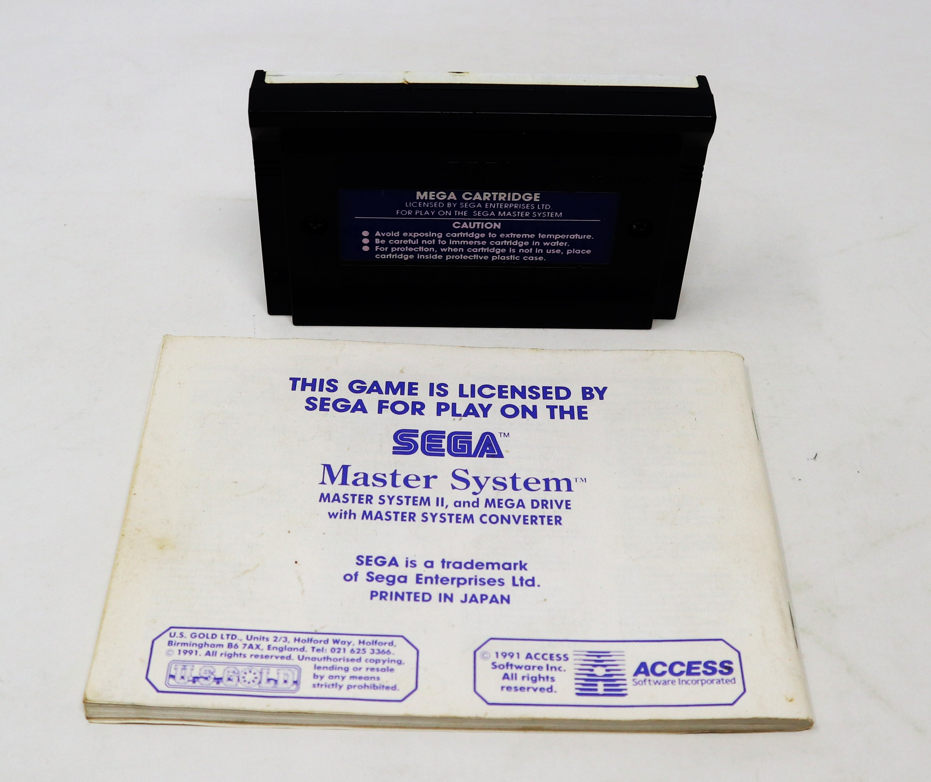 SEGA Master System Adapter für den Mega Drive 1 in OVP