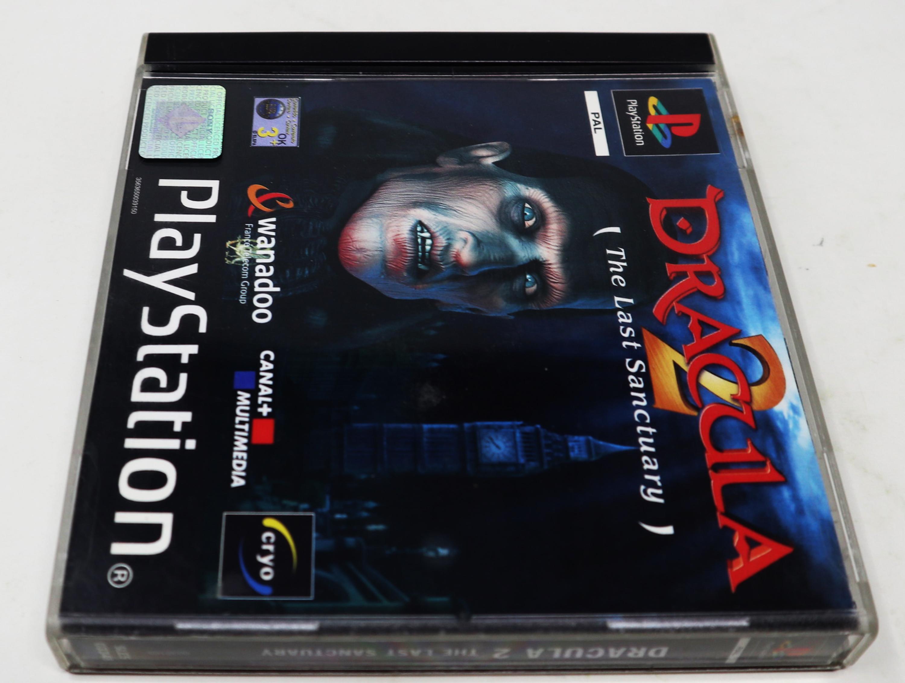 Vintage 2000 Playstation 1 PS1 Dracula 2 the Last Sanctuary Video