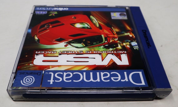 Vintage 2000 Sega Dreamcast MSR Metropolis Street Racer Game PAL