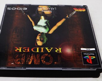 Jeu Tomb Raider Sur Les Traces De Lara Croft Pour PS1 (Playstation 1), Version PAL, Bon état
