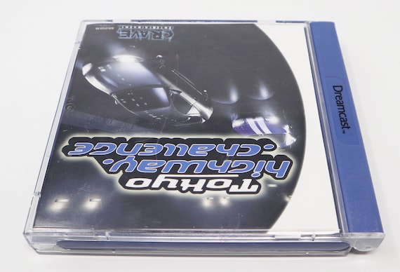 Vintage 1999 90s Sega Dreamcast Tokyo Highway Challenge Car Racing