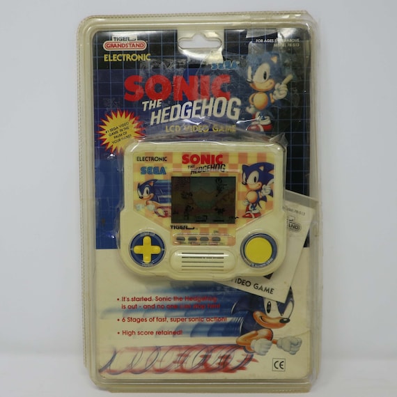 Vintage 1992 90s Tiger Electronics From Grandstand Sega Sonic the