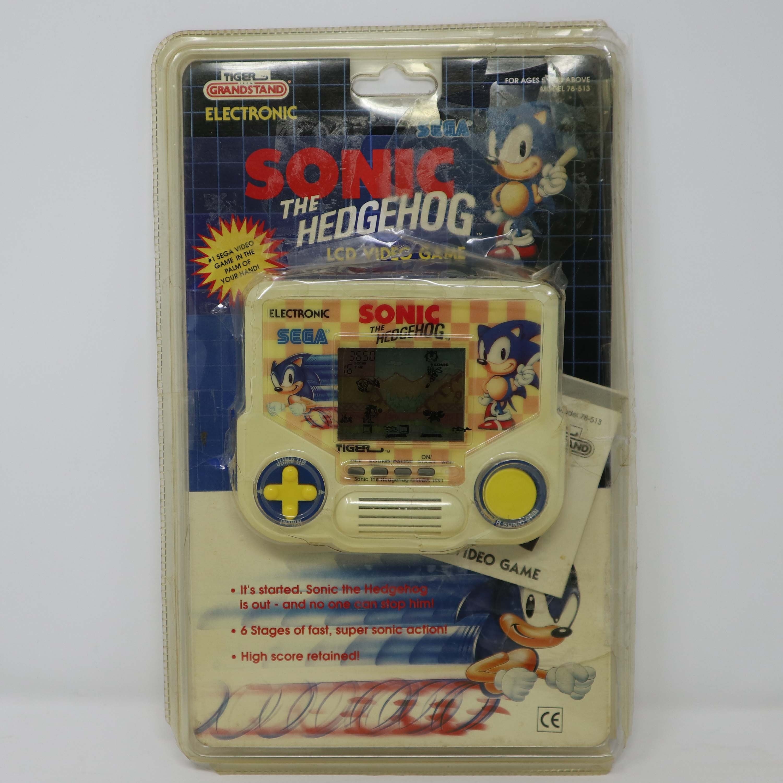 Vintage 1992 90s Tiger Electronics From Grandstand Sega Vintage 1992 90s Tiger Electronics From Grandstand Sega