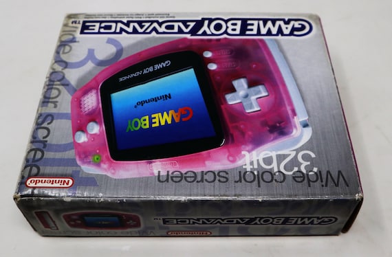 Vintage 2001 Nintendo Game Boy Advance Compact Video Game System