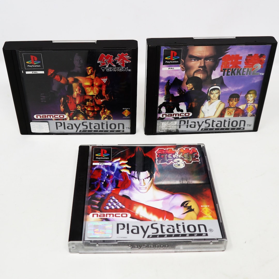 Jeu PlayStation Tekken 3 namco platinum ps1 : Achat occasion | Jeux vidéos PlayStation Très bon état