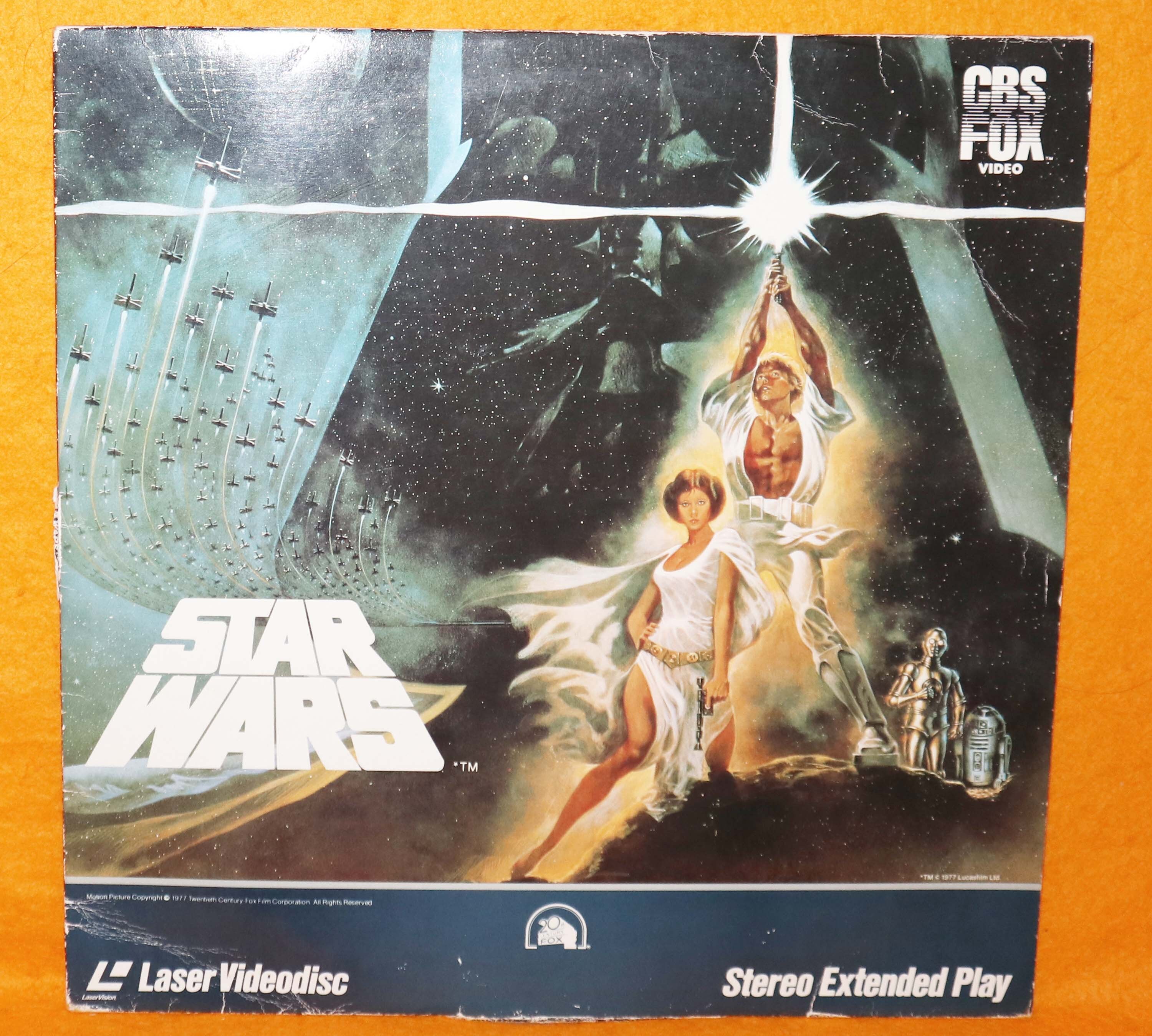 【激レア】THE MODS LaserDisc 1981〜1983 Vintage 1983 CBS Fox Video Star Wars Laser Disc Laserdisc LD