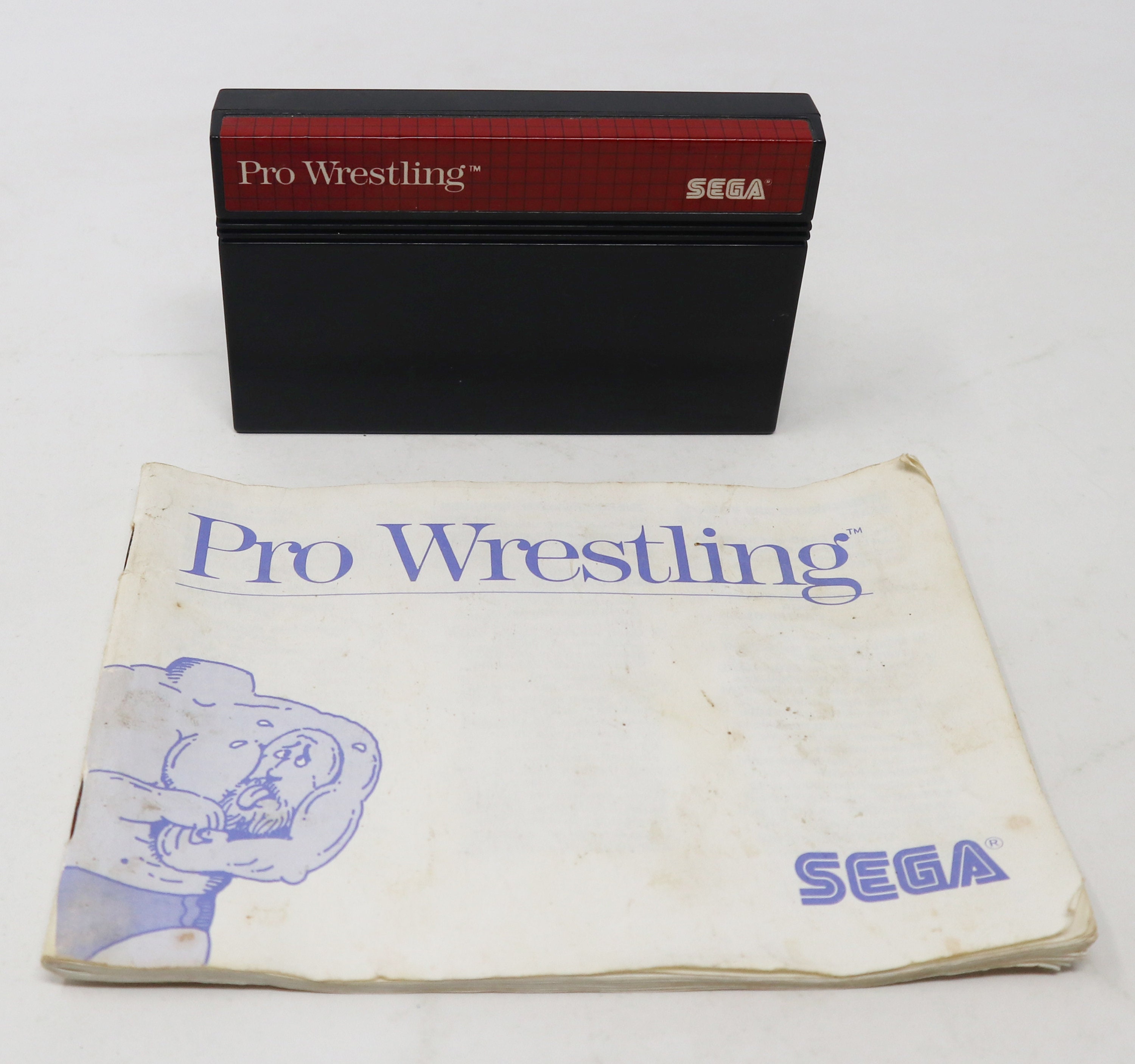 Pro Wrestling La Mega Cartouche Master System Sega PAL Pas De Manuel