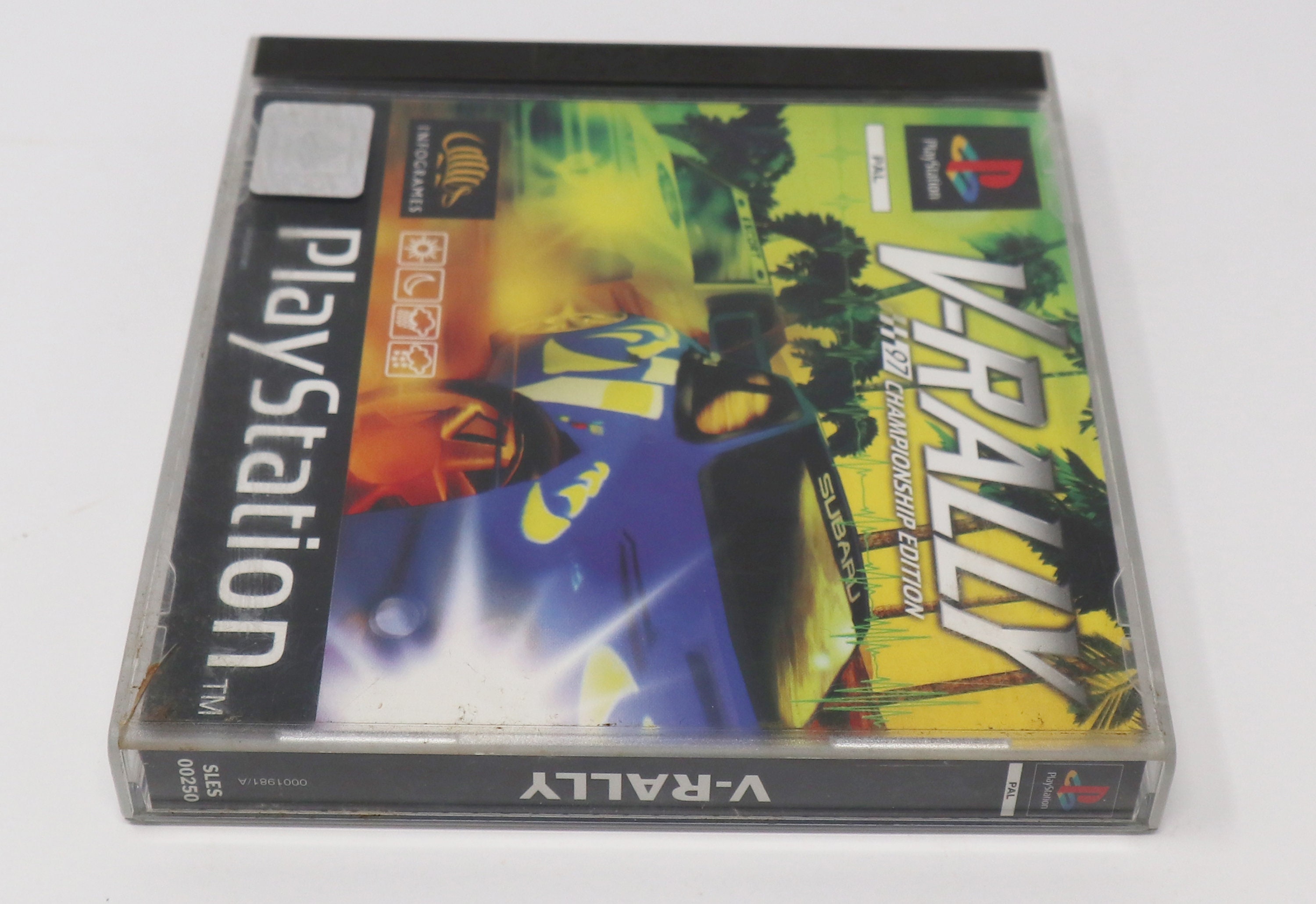 Playstation 1 PS1 VF Jaquette Arriere Colin McRae Rally 2.0