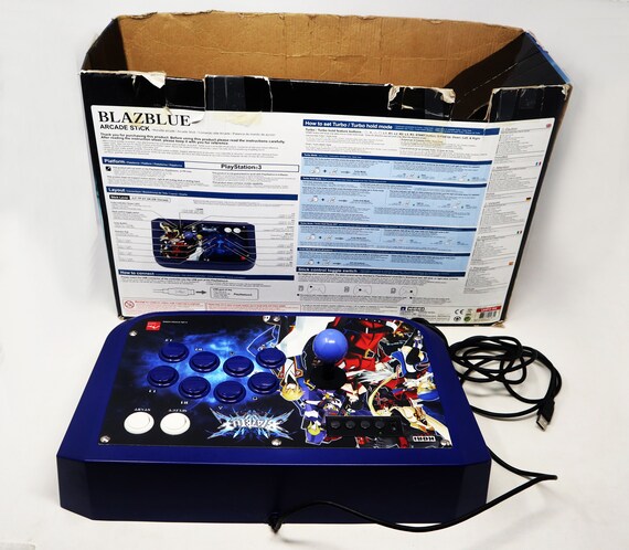 Vintage Sony Playstation 3 PS3 Hori Blazblue Fighting Stick