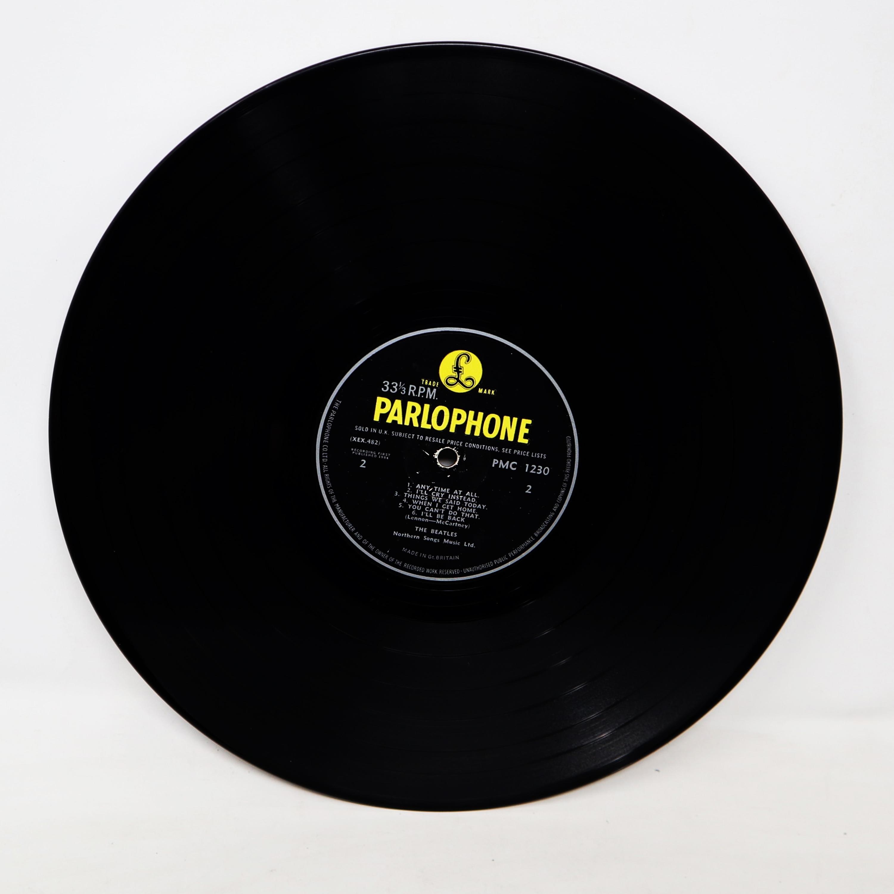 Vintage 1964 60s EMI Parlophone Records the Beatles - A Hard Day's