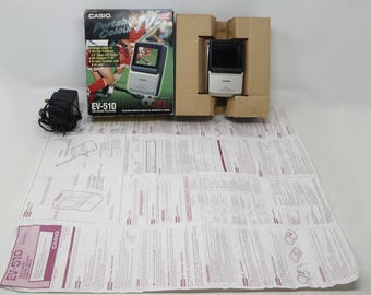 Vintage Casio LCD Color Television EV-510 Portable 2.5