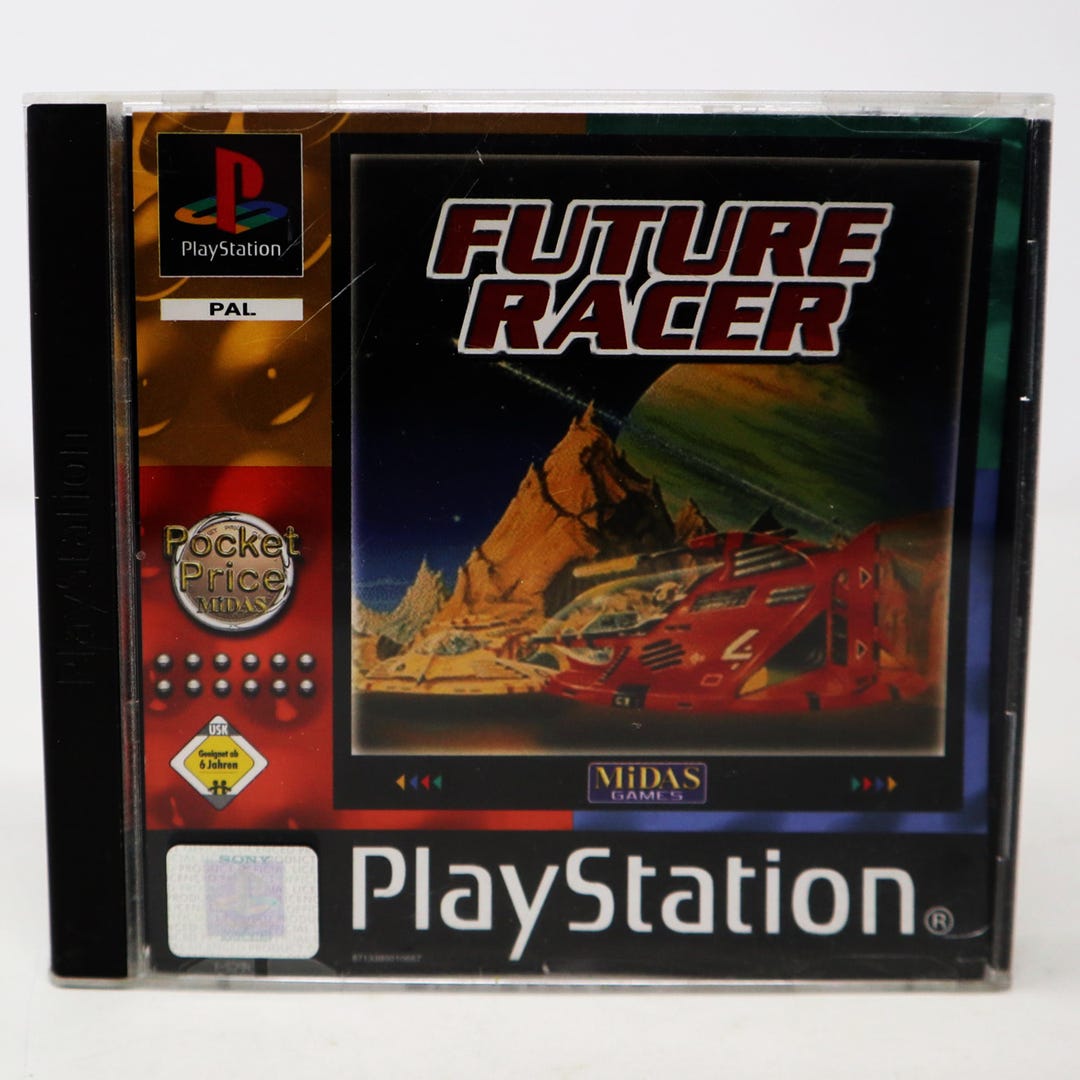Vintage 2001 Playstation 1 PS1 Future Racer Video Game Pal Version 1 ...