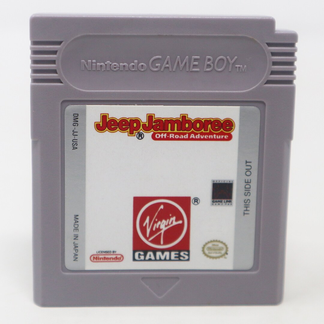 Vintage 1990s Game Boy Compact Video Game System Jeep Jamboree off Road ...