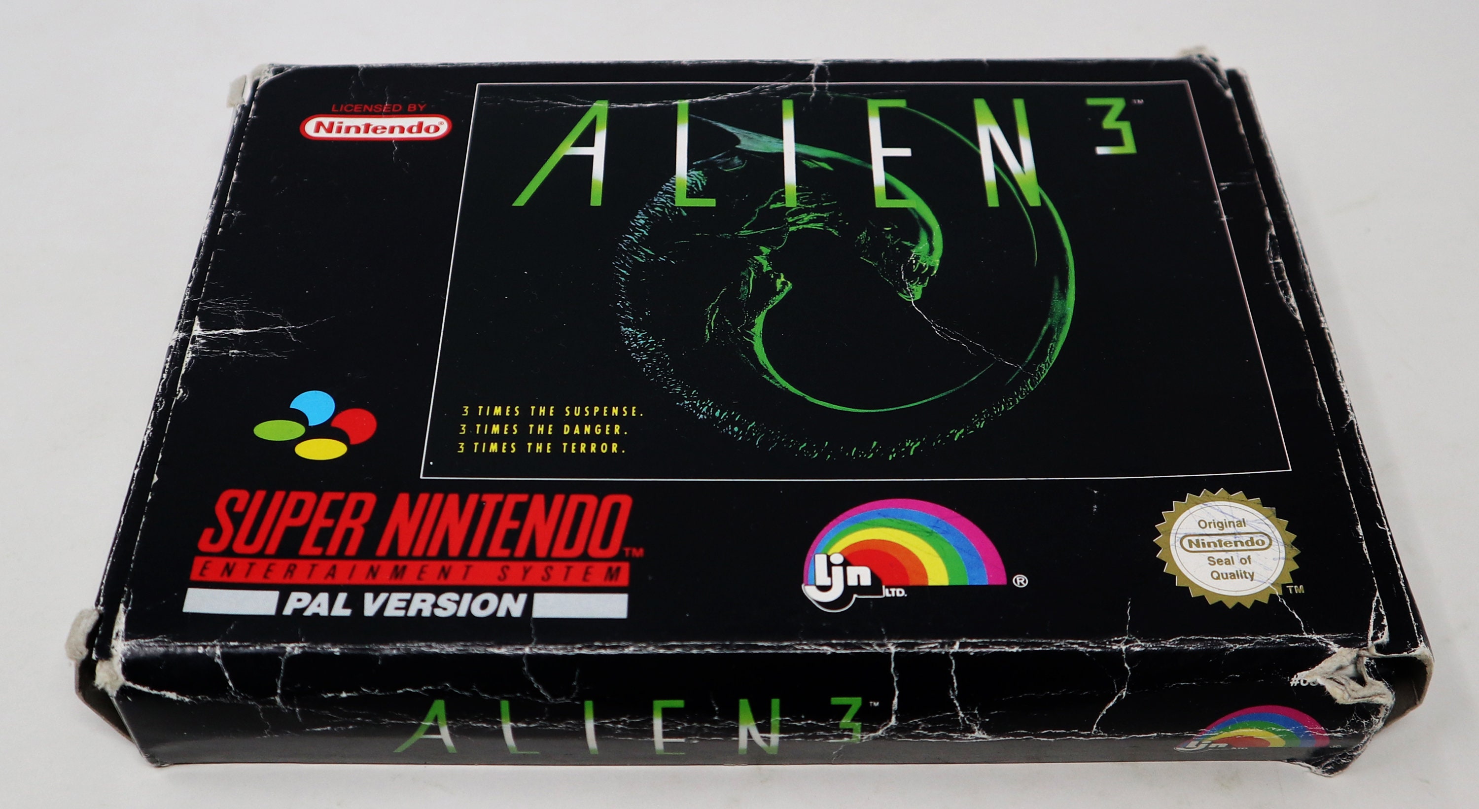 Vintage 1993 90s Super Nintendo Entertainment System SNES Alien 3 ...
