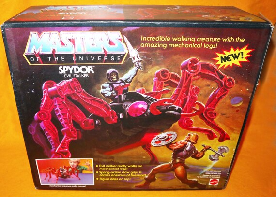 Vintage MOTU He-Man Masters Of The Universe Spydor Part
