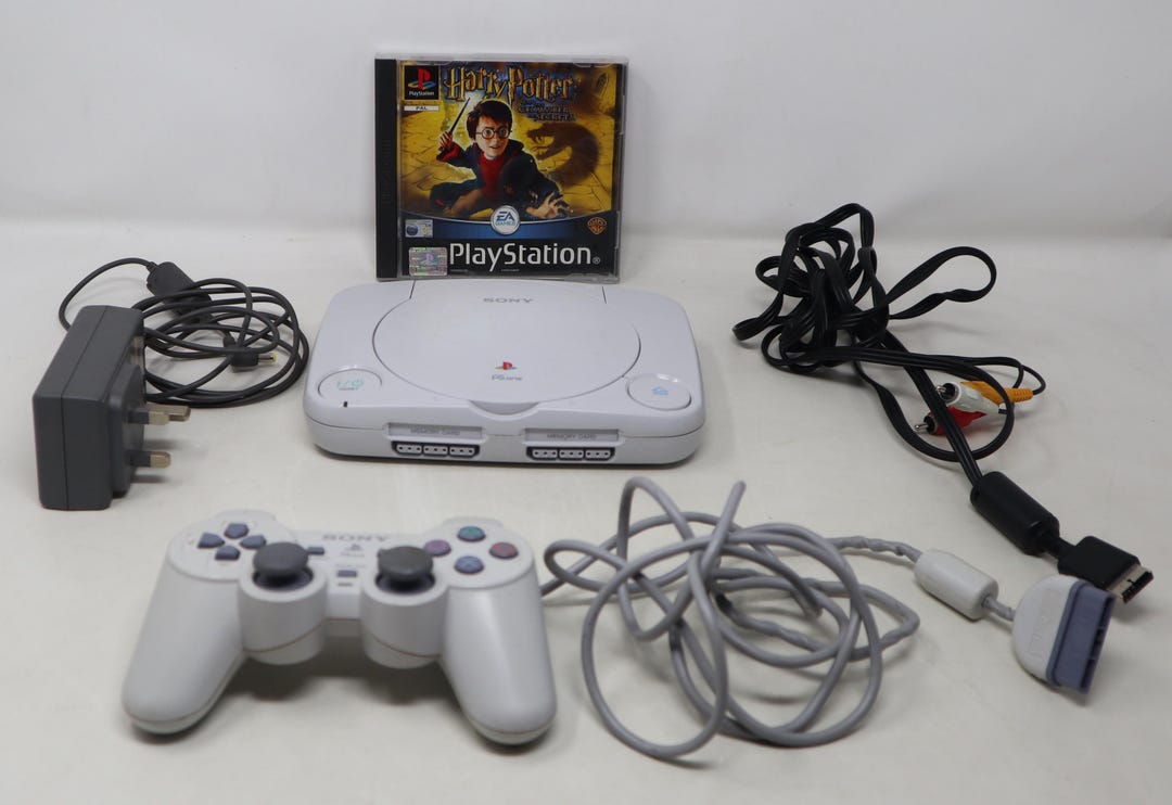 Vintage 2000 Sony Playstation PS One 1 PS1 Pal Console (SCPH-102 ...