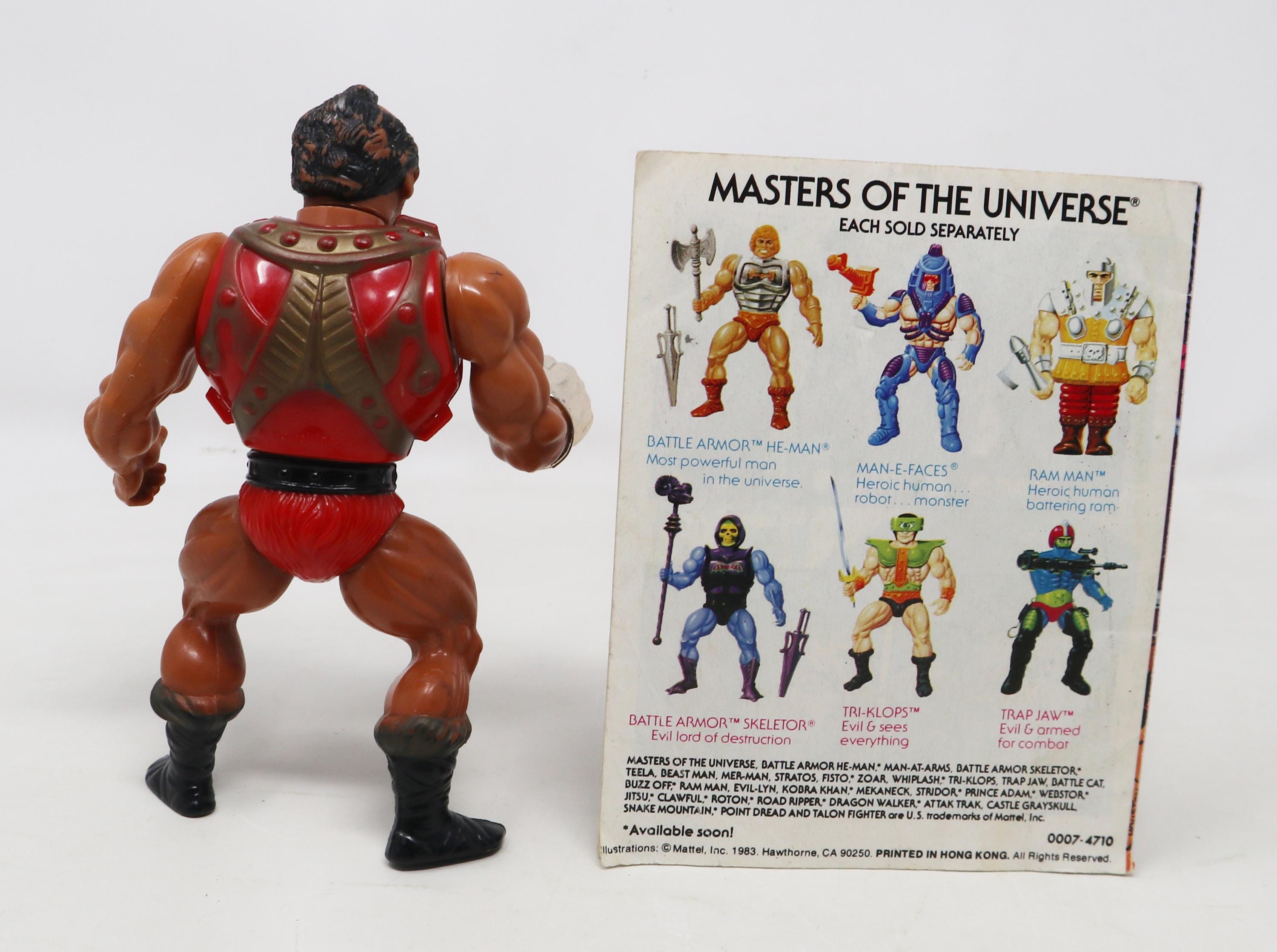 ヴィンテージ 1983 80年代 ヒーマン MOTU マスターズオブザユニバース 