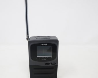 ビンテージ カシオ LCD カラーテレビ TV-100 ポケット ポータブル
