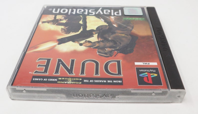 Vintage 1999 90s Playstation 1 PS1 Dune Video Game Pal Version 1 Player image 2