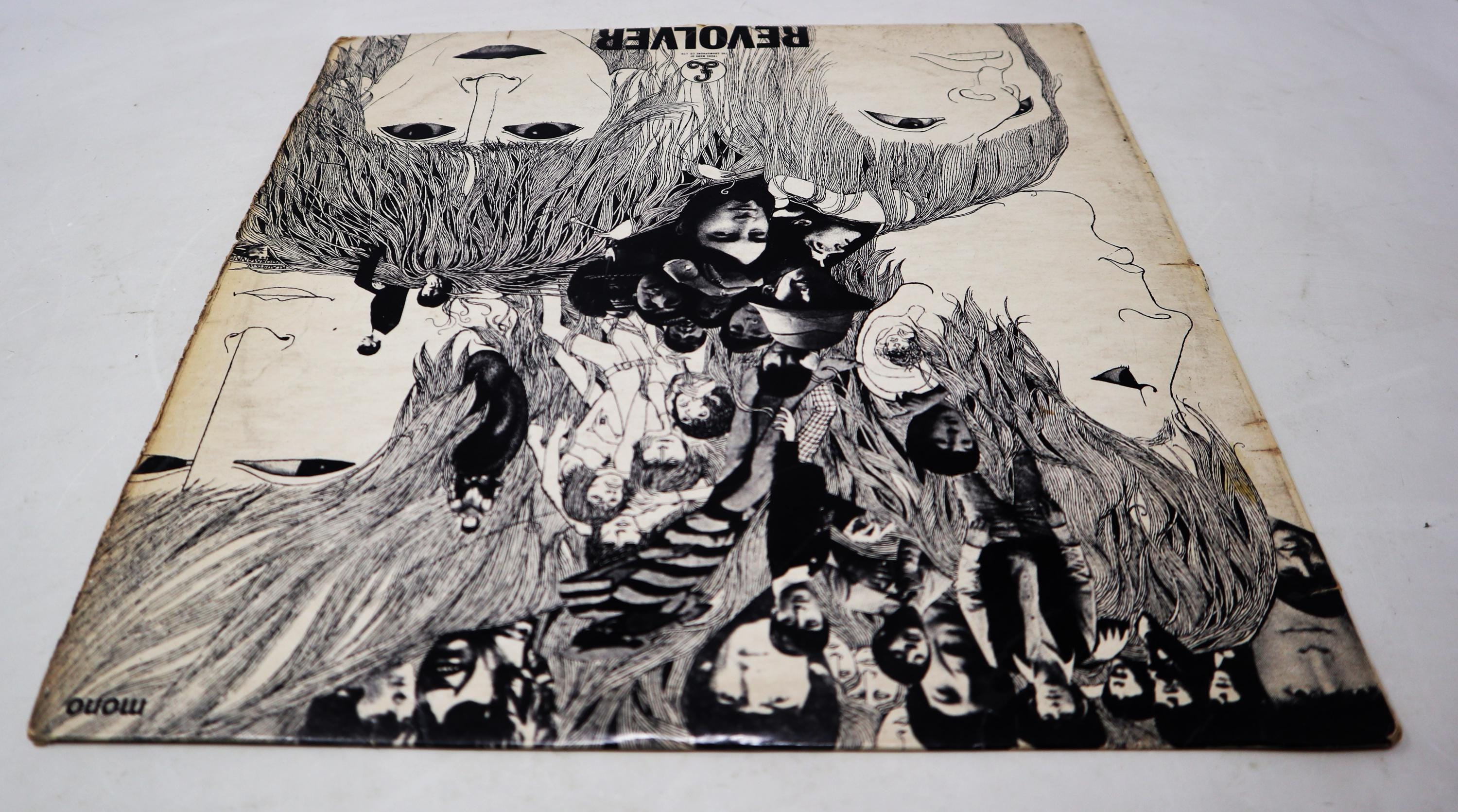 Vintage 1966 60s Parlophone Records the Beatles - Revolver Mono 12