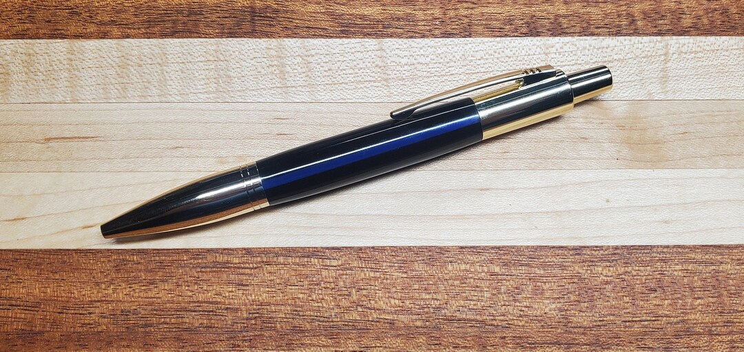 Thin Blue Line Pen - Etsy