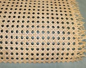 18 quot Width Caning Chair Cane Web Webbing (1st Quality) Common Weave Natural - By The Foot